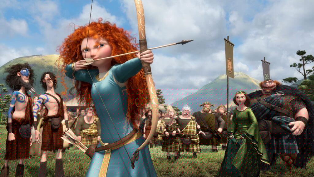 Merida, Brave, Disney Princesses