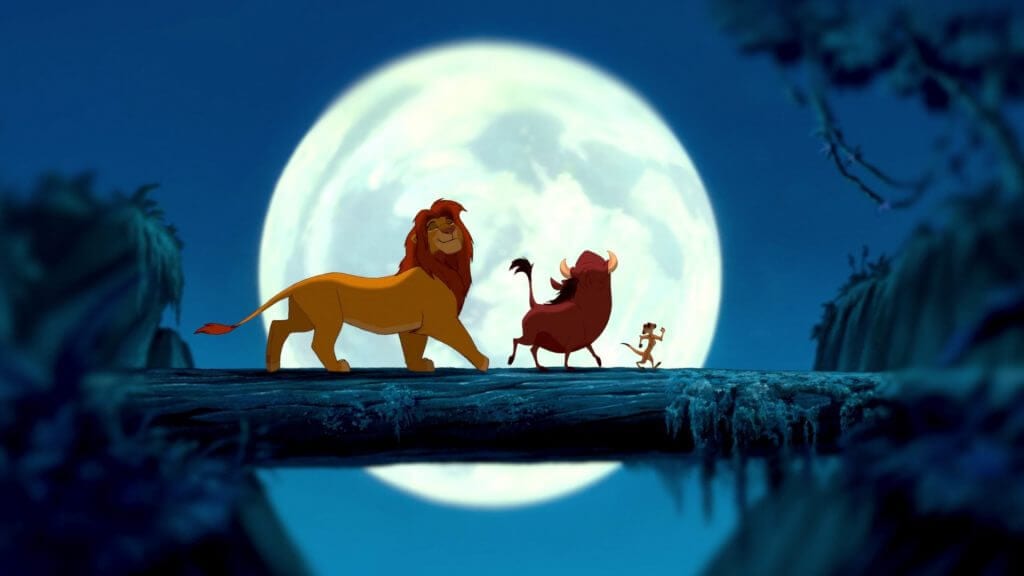 Simba, Pumbaa, Timon, The Lion King