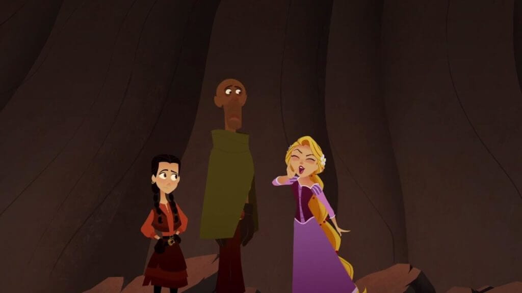 Rapunzel's Tangled Adventure, Rapunzel, Quaid, Vex, Goodbye and Goodwill