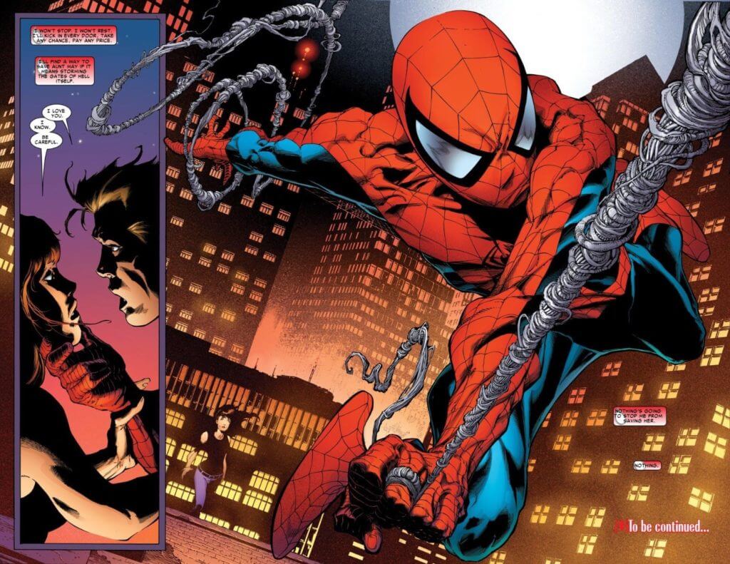 Amazing Spider-Man #1, Spider-Man, Peter Parker, Mary Jane, One More Day