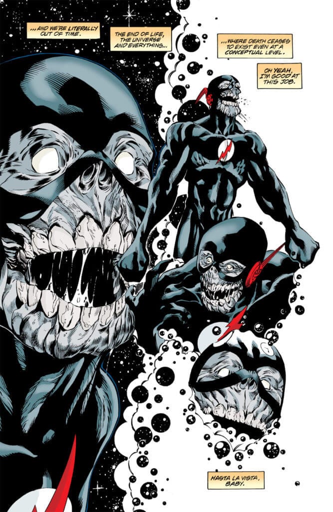 the Flash, Black Flash, feats of speed