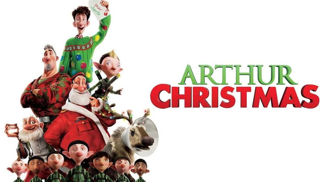 Arthur Christmas (2011) Lion Chase with healthbars 