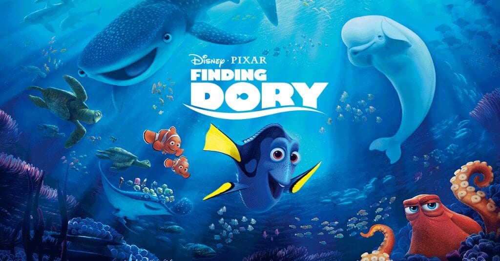 A Decade of Pixar Finding Dory (2016) Geeks + Gamers