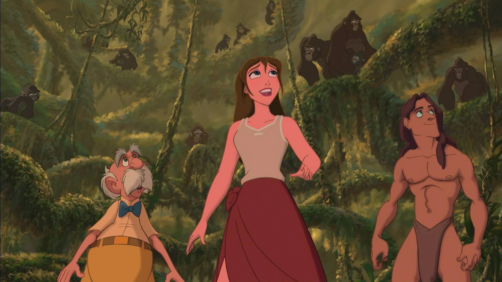 Tarzan And Jane Disney Wallpaper