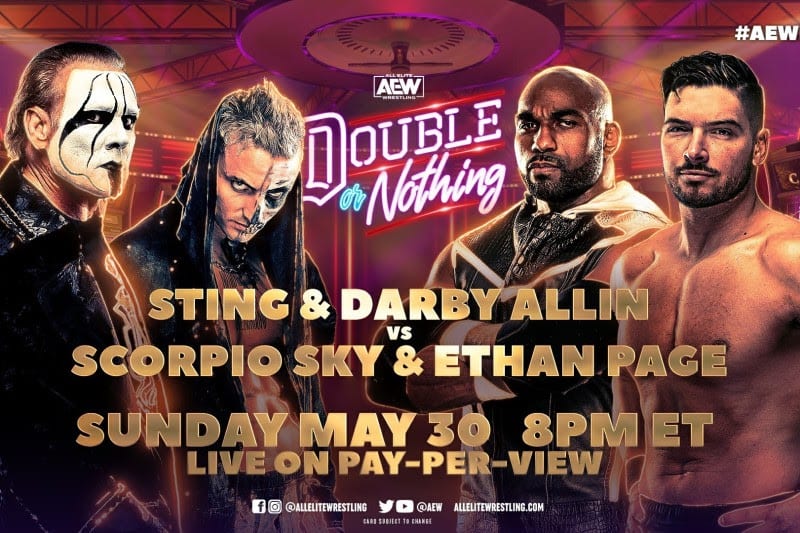 AEW, wrestling, referees, Double or Nothing