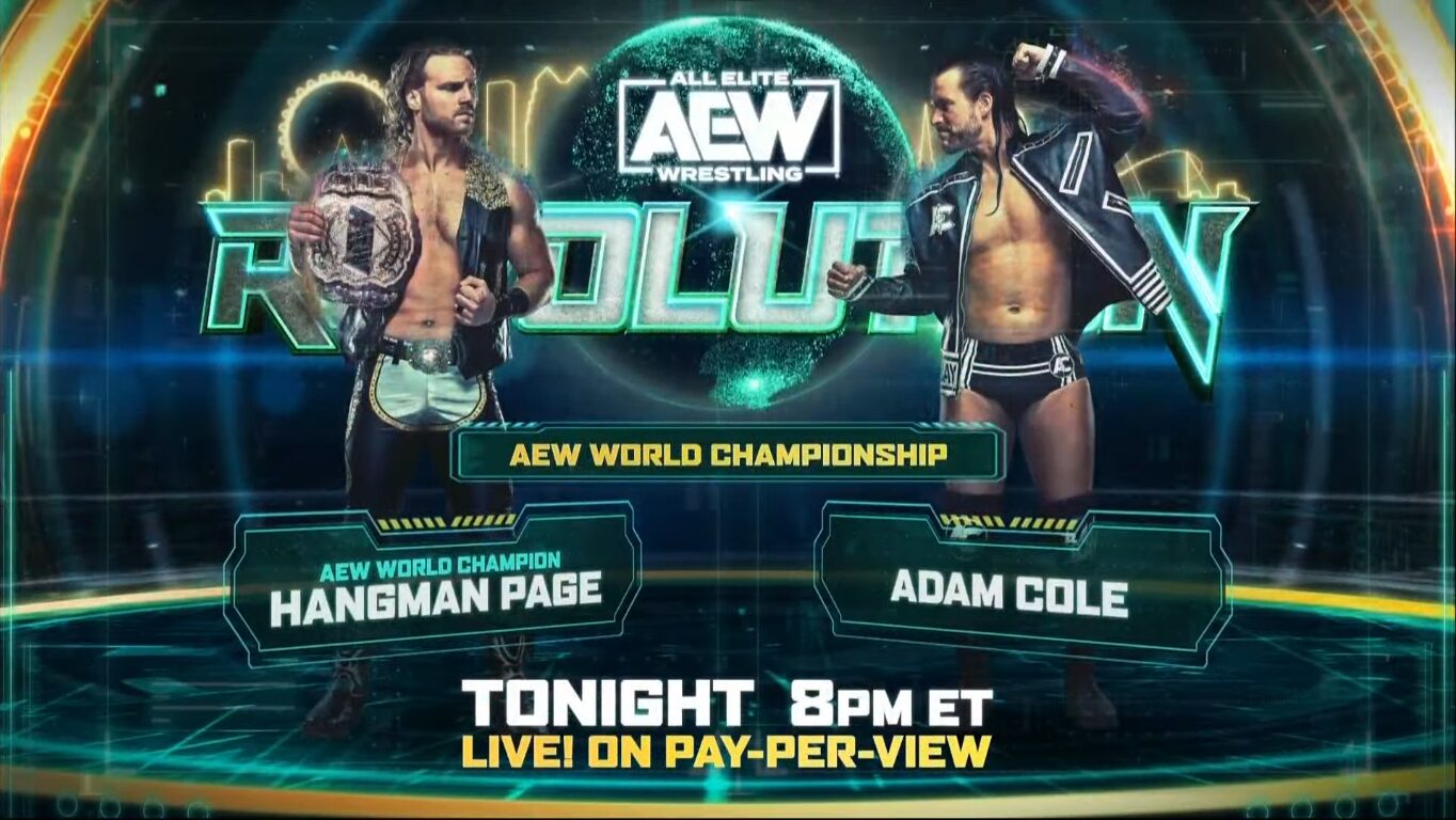 AEW Revolution Results 2022, Adam Page vs. Adam Cole