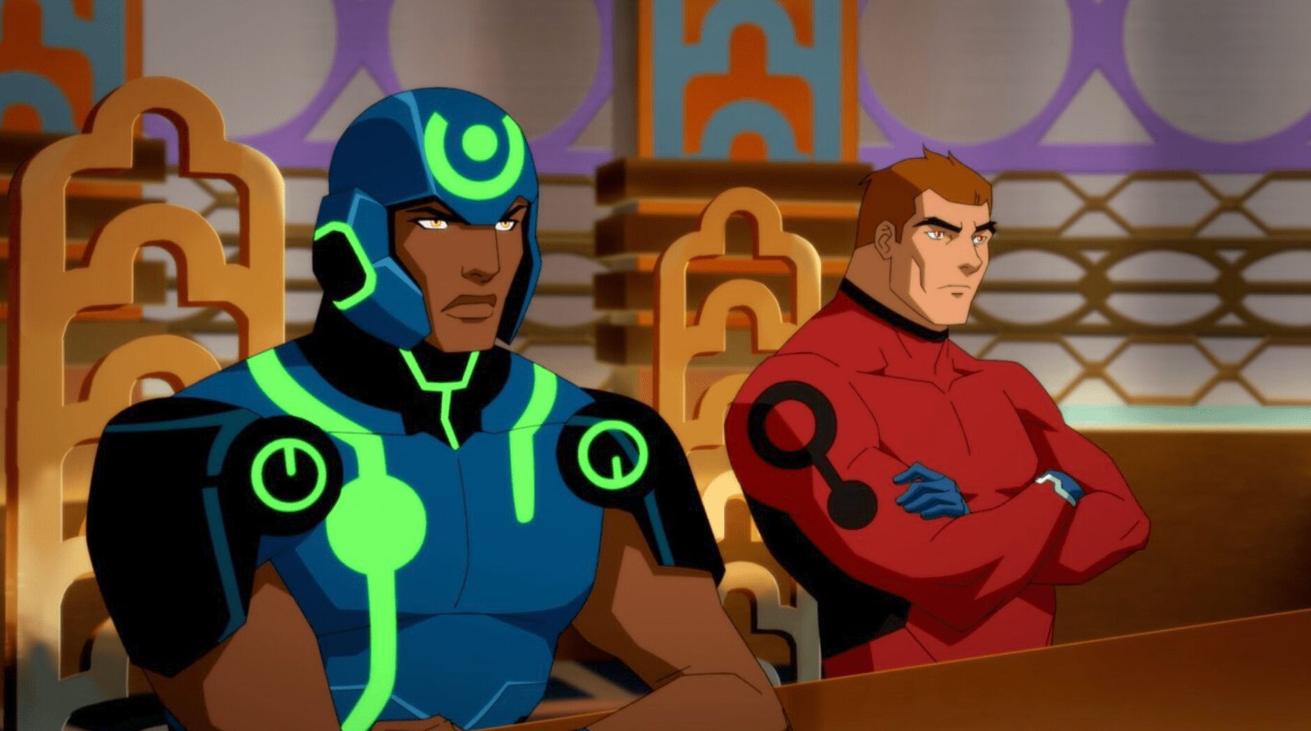 Young Justice Encounter Upon the Razor's Edge