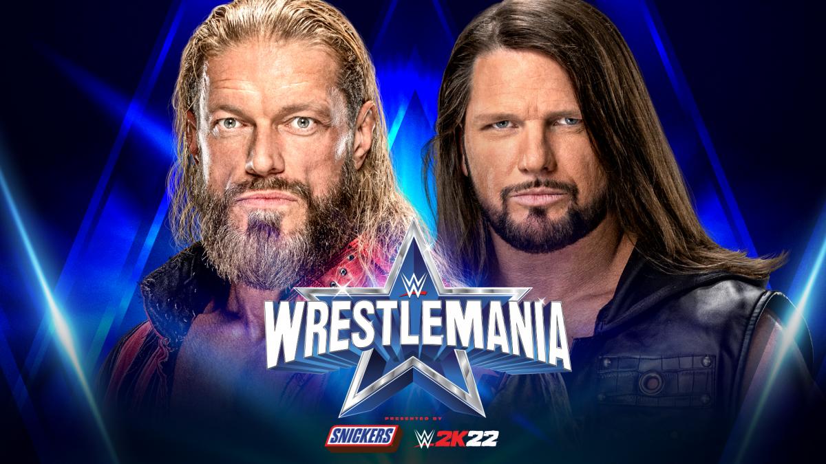 WWE WrestleMania 38 Night 2 Results: Edge vs. AJ Styles