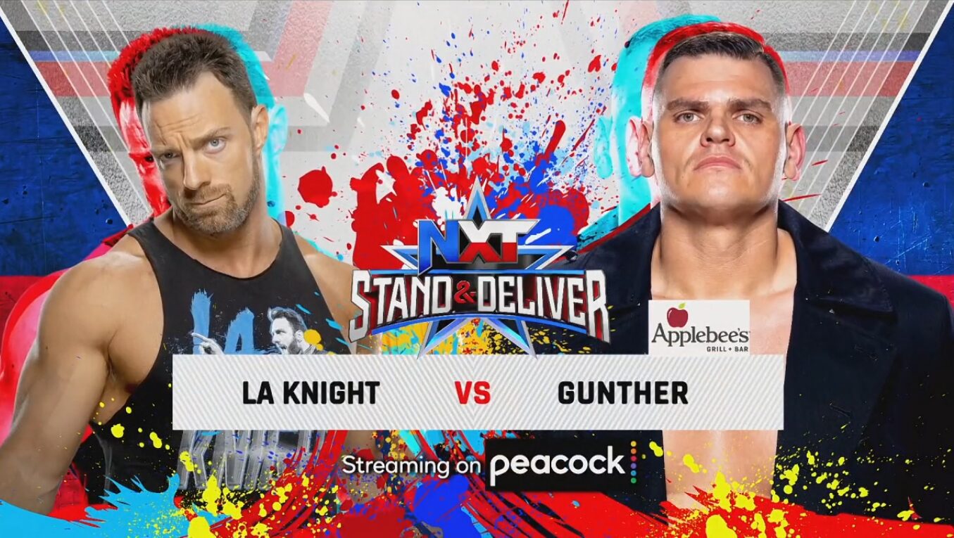 NXT Stand & Deliver: LA Knight vs. Gunther