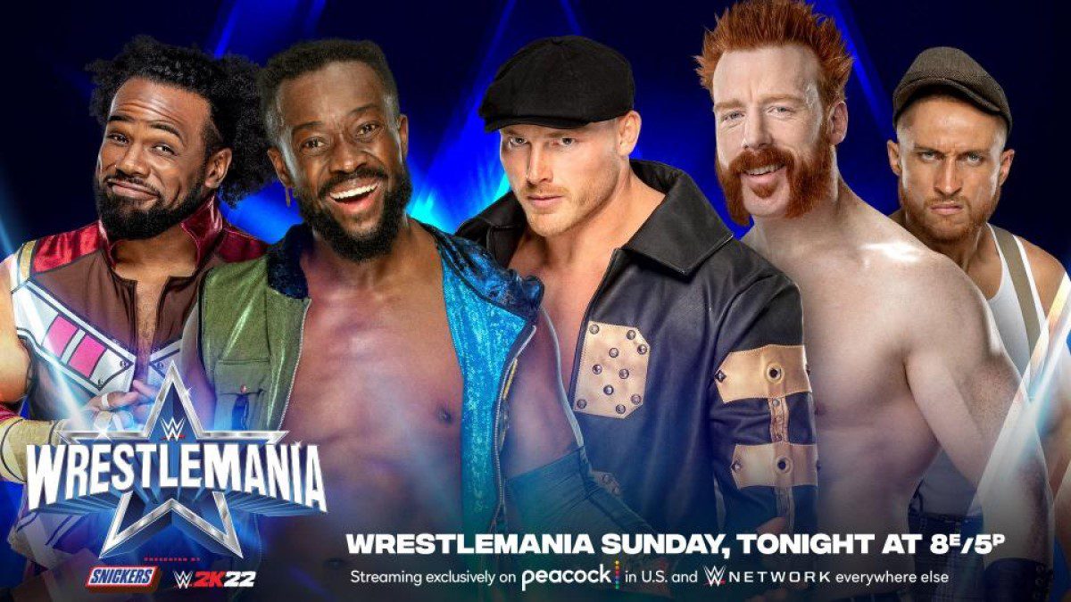 WrestleMania 38 results: Xavier Woods & Kofi Kingston vs. Ridge Holland & Sheamus