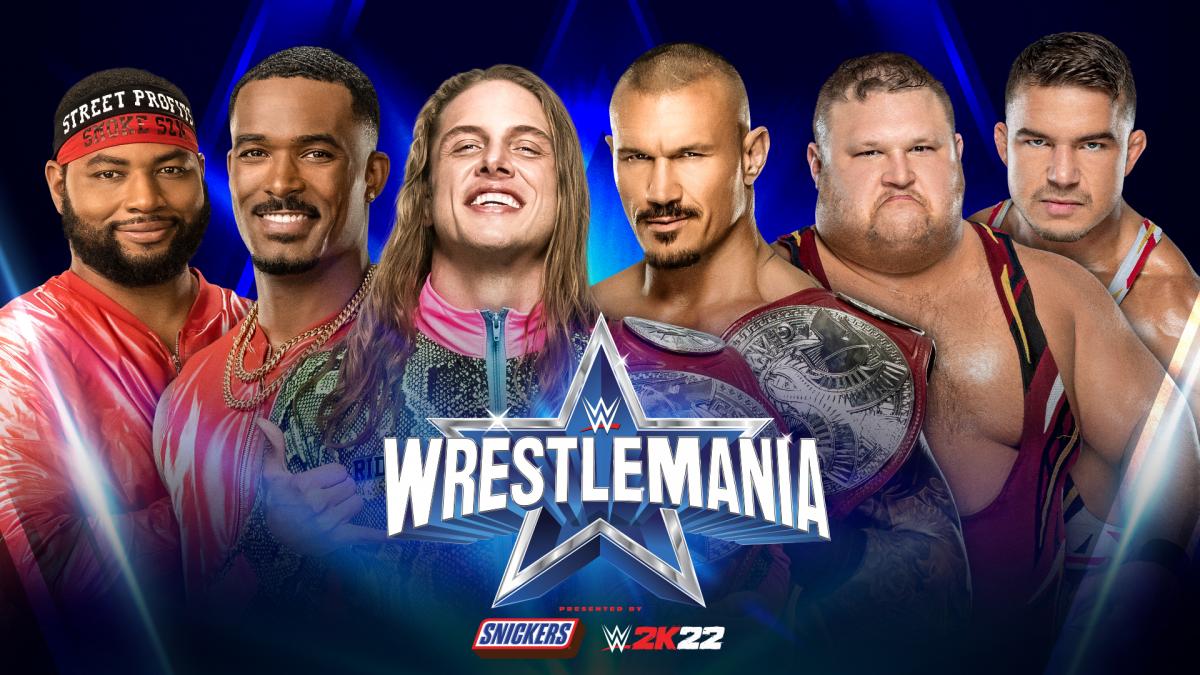 WrestleMania 38: Raw Men's Tag Triple Threat