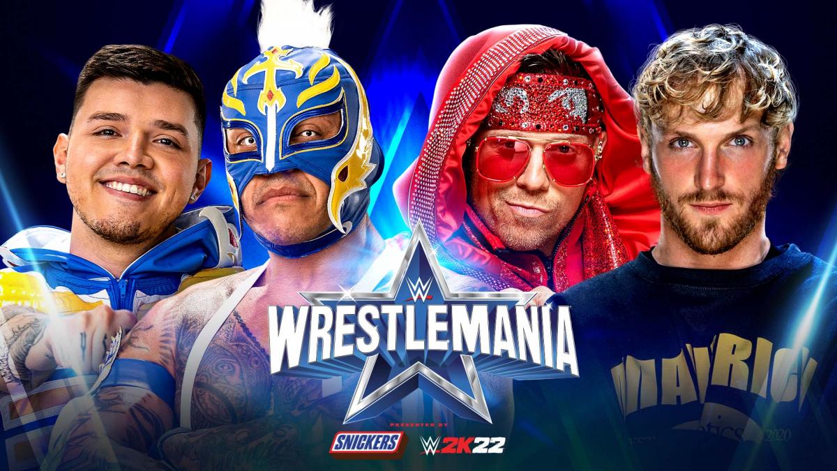 WrestleMania 38: The Mysterios vs, The Miz & Logan Paul