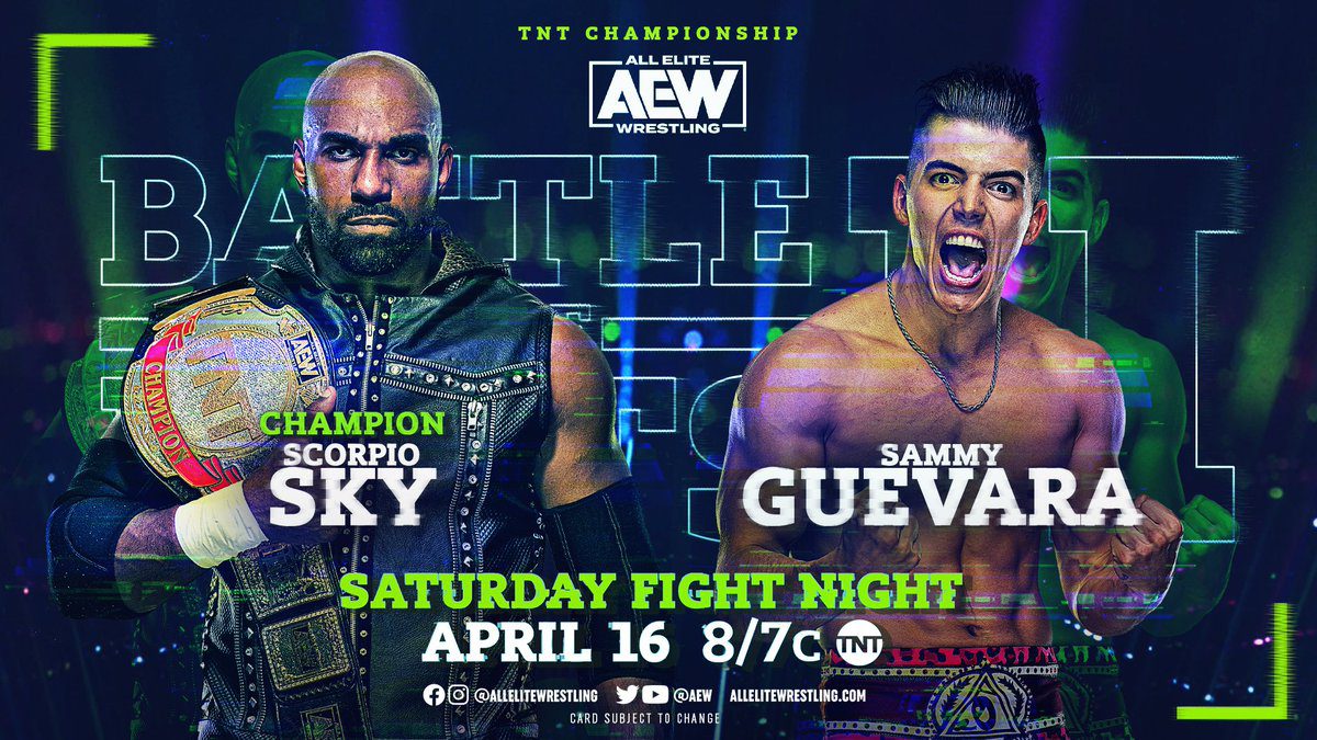 AEW Battle of the Belts 2 Results: Scorpio Sky vs. Sammy Guevara