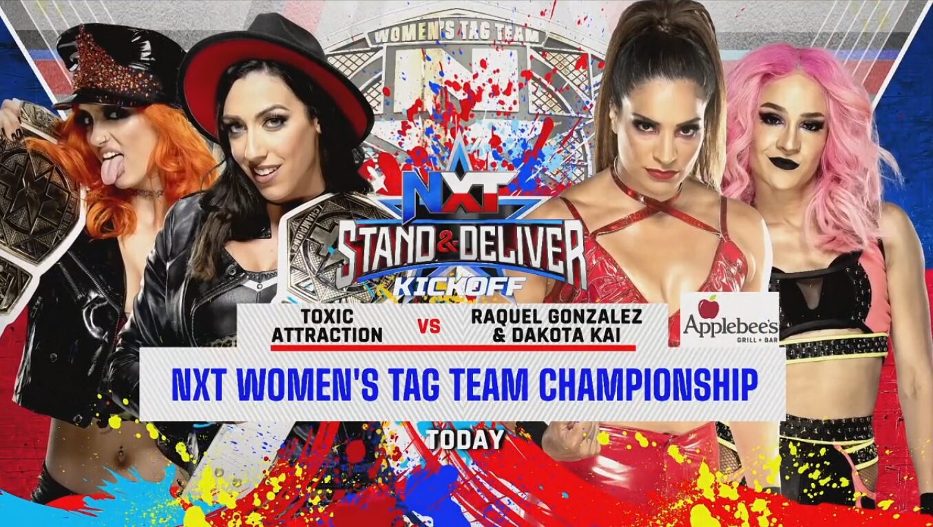 NXT Stand & Deliver: Toxic Attraction vs. Dakota Kai & Raquel Gonzalaz