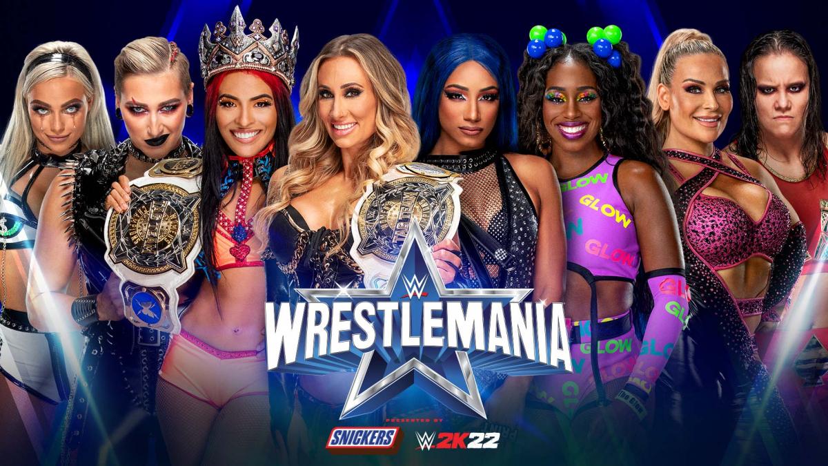 WrestleMania 38: Women's Tag Fatal 4-Way