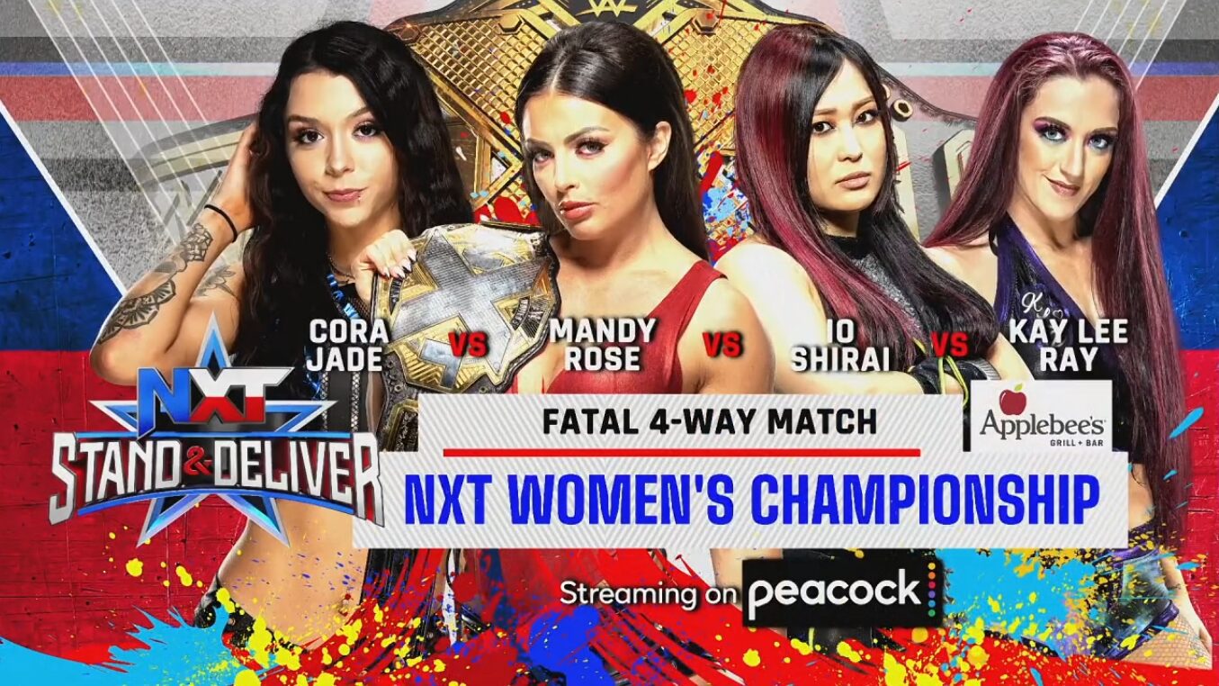NXT Stand & Deliver Results: Mandy Rose vs. Cora Jade vs. Io Shirai vs. Kay Lee Ray