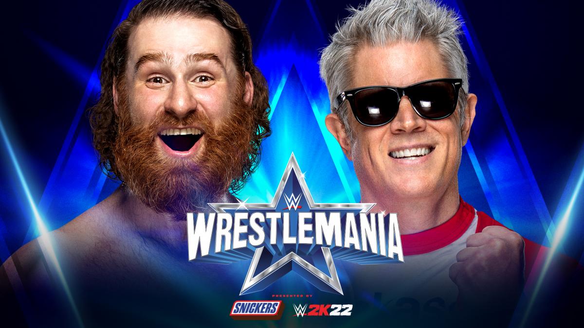 WrestleMania 38: Sami Zayn vs. Johnny Knoxville
