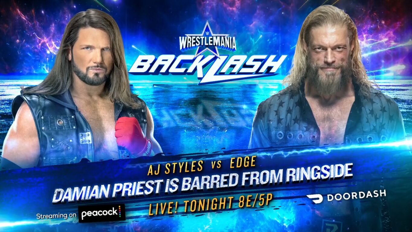 WWE Backlash 2022: AJ Styles vs. Edge