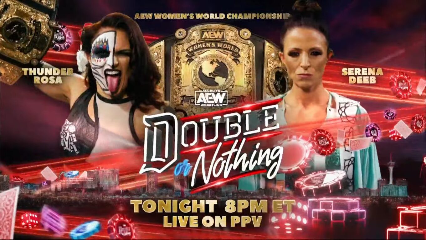 AEW Double or Nothing Results: Thunder Rosa vs. Serena Deeb