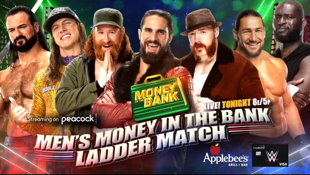 WWE Money in the Bank Results 2022: Men's MiTB Match