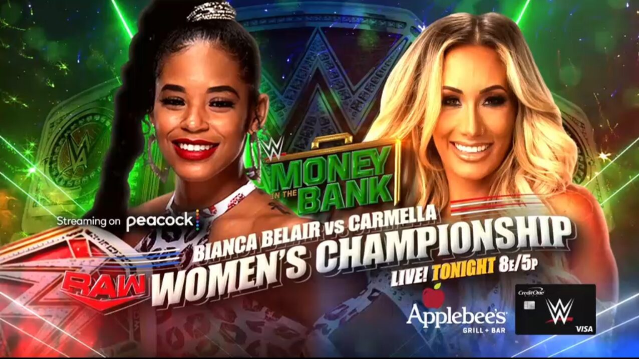 WWE Money in the Bank Results 2022: Bianca Belair vs. Carmella