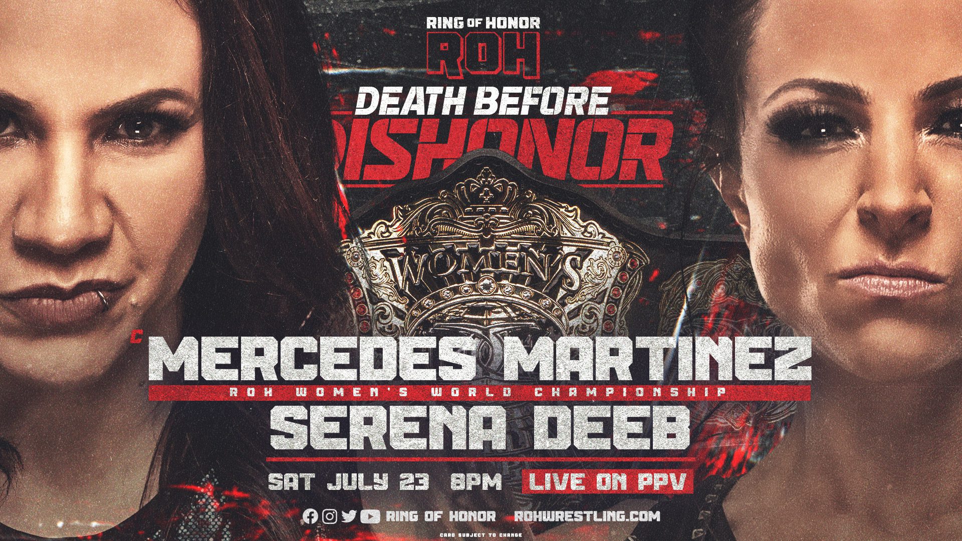 ROH Death Before Dishonor Results: Martinez vs. Deeb