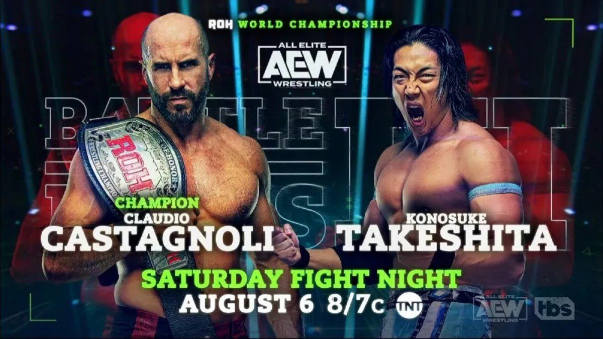 AEW Battle of the Belts 3 results: Claudio Castagnoli vs. Konosuke Takeshita