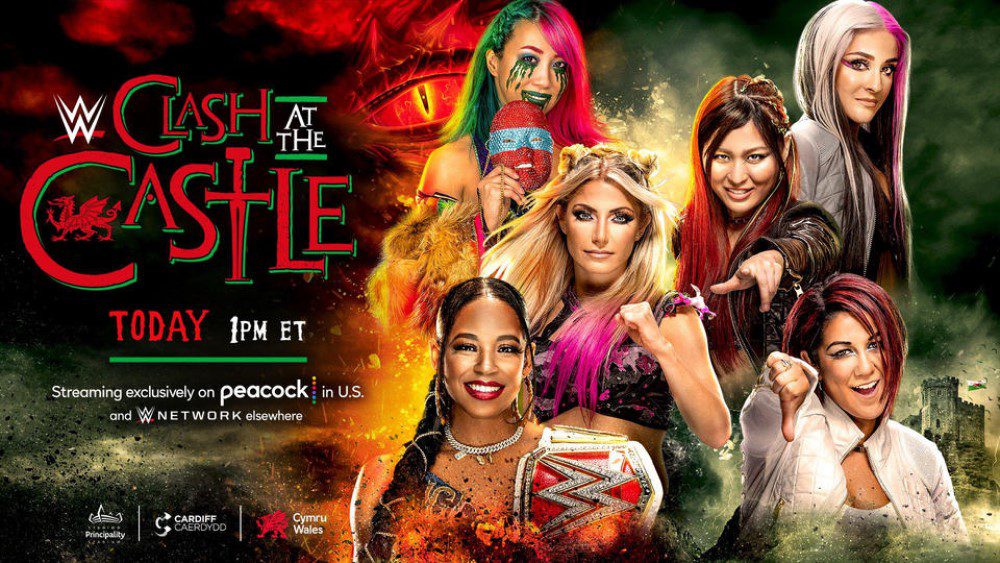 WWE CATC 2022: Six-Woman Tag, WWE Clash at the Castle Results