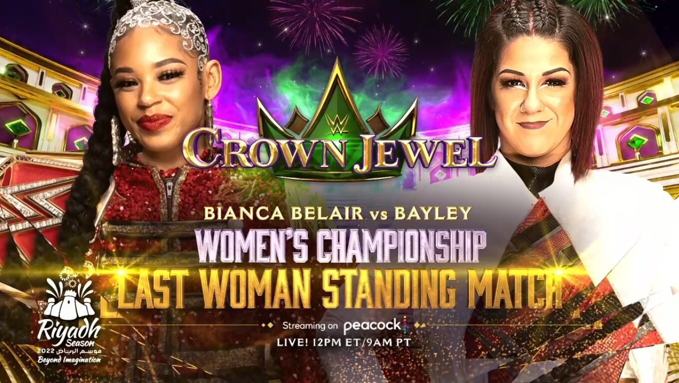 WWE Crown Jewel Results: Bianca Belair vs. Bayley