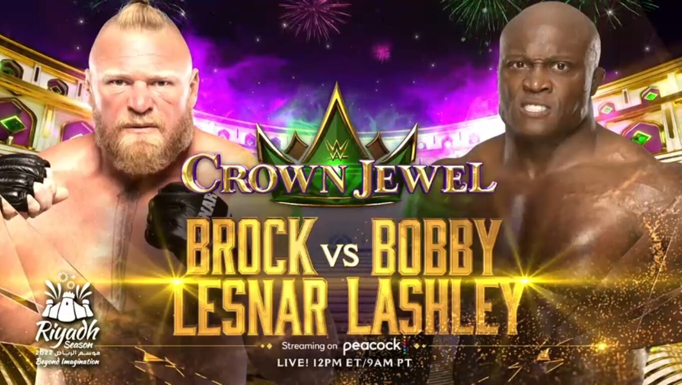 WWE Crown Jewel Results 2022: Lesnar vs. Lashley