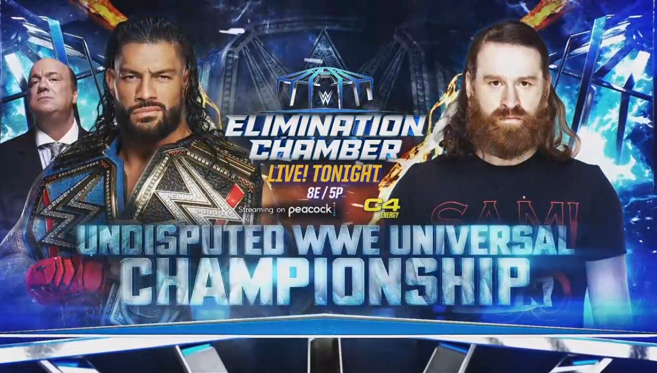 WWE Elimination Chamber Results 2023: Roman Reigns vs. Sami Zayn