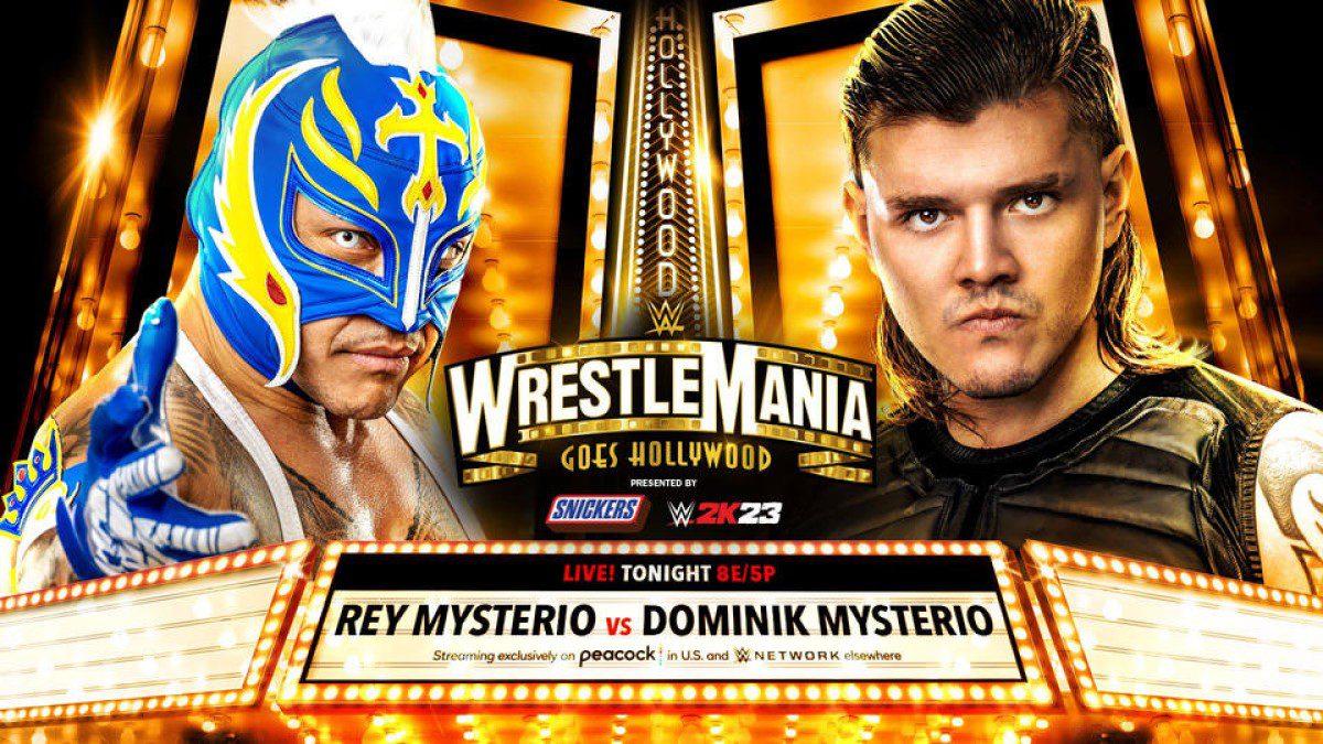 WWE WrestleMania 39 Results - night 1: Rey Mysterio vs. Dominic Mysterio