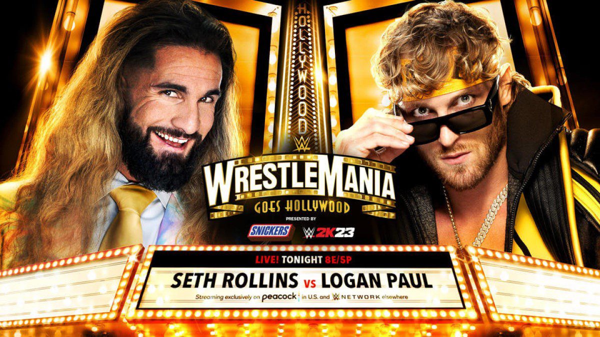 WWE WrestleMania 39 Results - night 1: Seth Rollins vs. Logan Paul