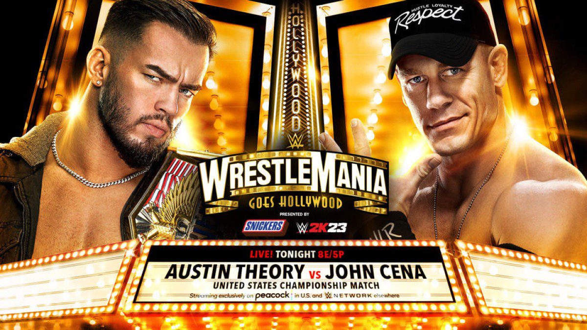 WWE WrestleMania 39 results - night 1: Austin Theory vs. John Cena