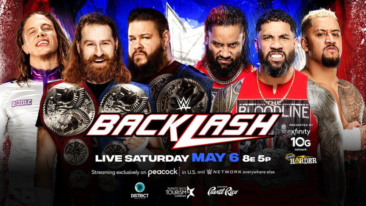 WWE Backlash Results 2023: Six Man Tag