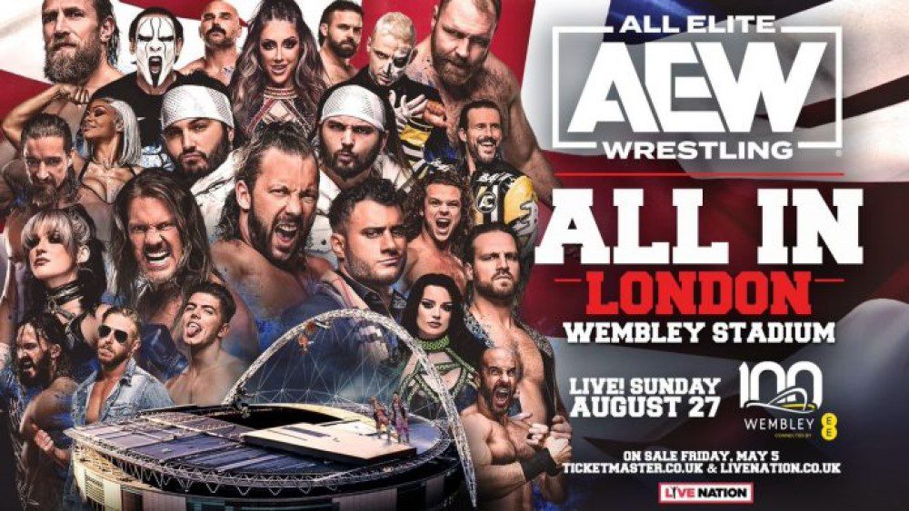 AEW all in 2023 banner