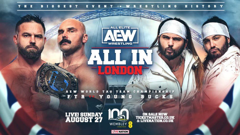 AEW All In Results 2023: FTR vs Young Bucks