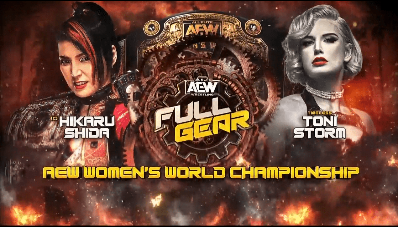AEW Full Gear 2023 results: Hikaru Shida vs Toni Storm