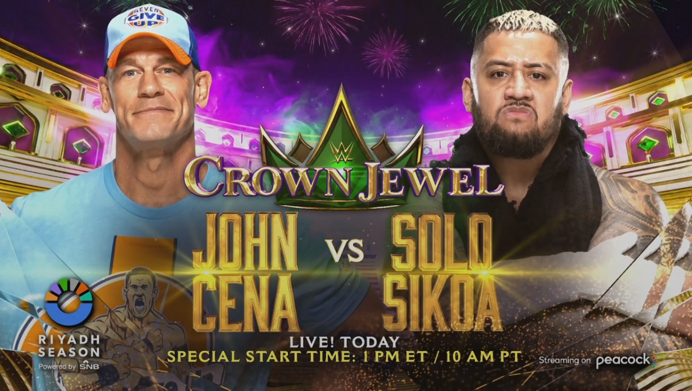 WWE Crown Jewel Results (2023): John Cena vs Solo Sikoa