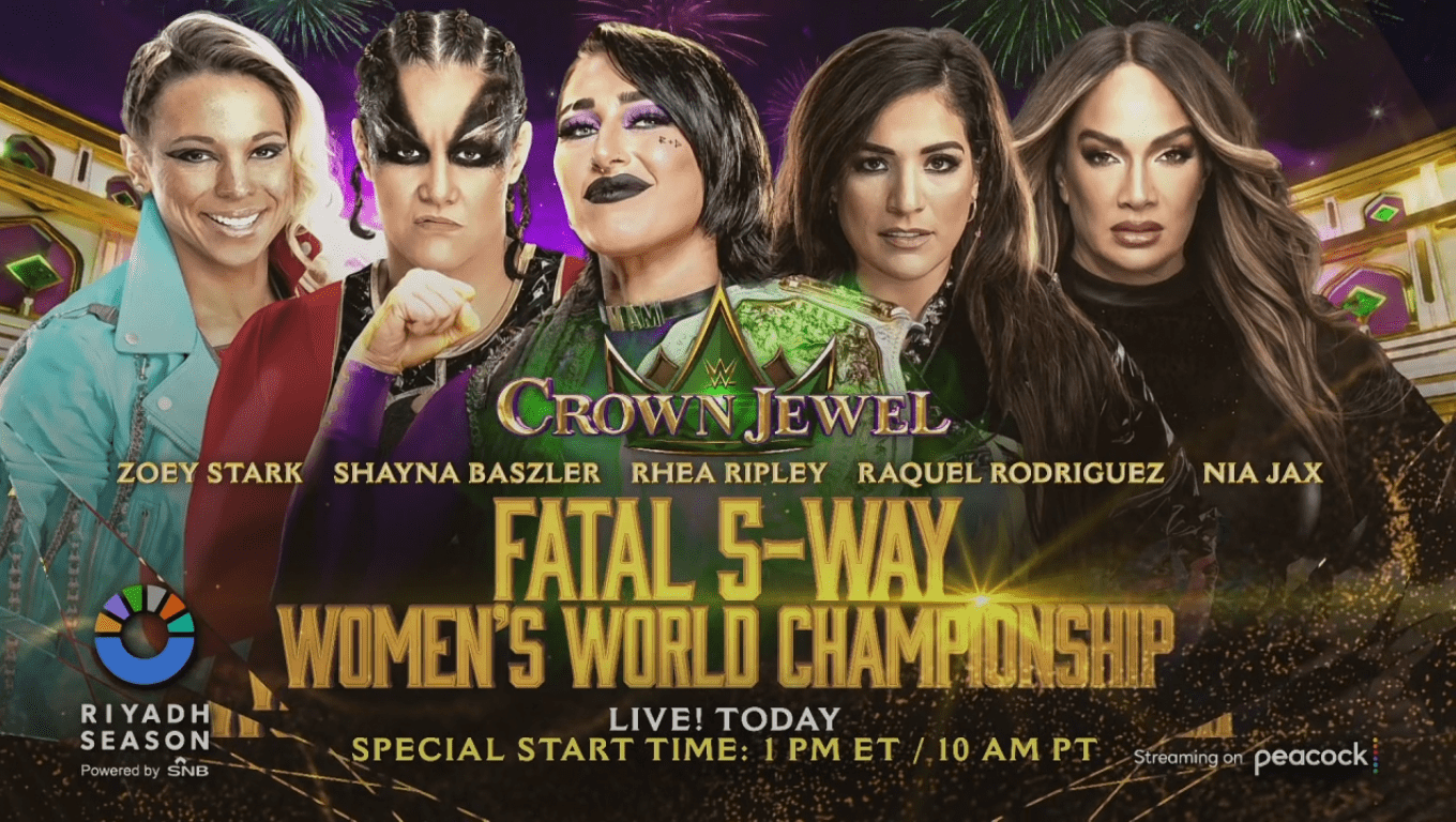 WWE Crown Jewel Results2023: Fatal 5-Way