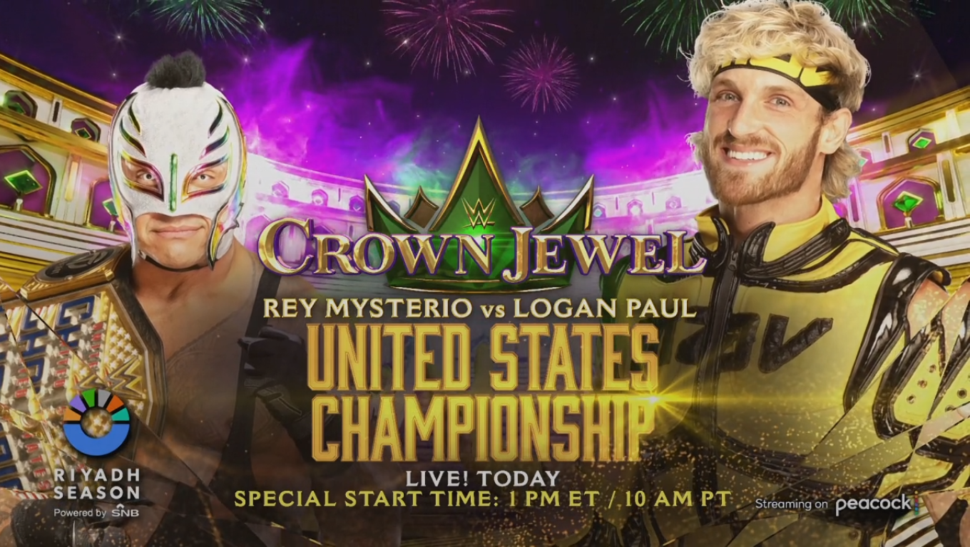 WWE Crown Jewel Results (2023): Rey Mysterio vs Logan Paul