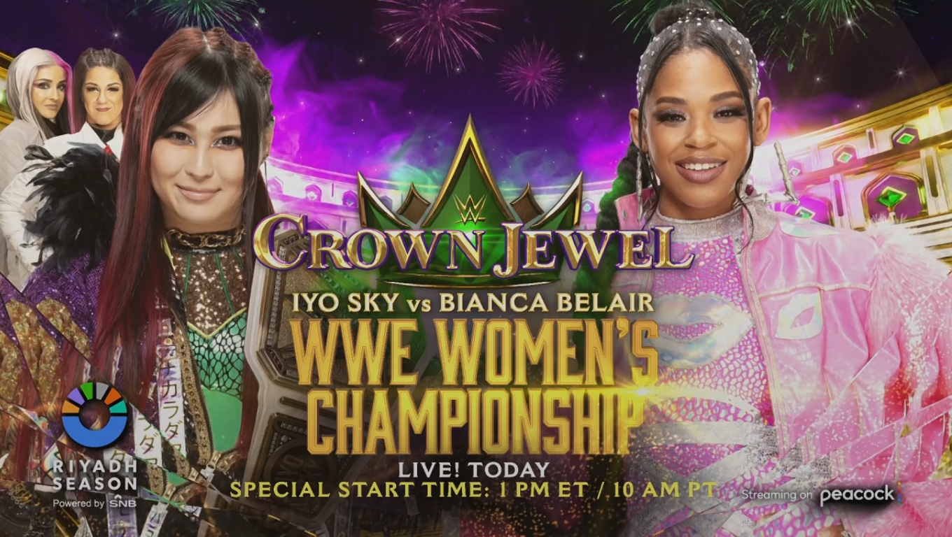 WWE Crown Jewel Results 2023: Io Sky vs Bianca Belair