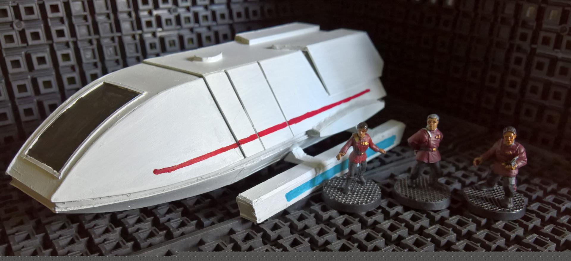 28mm Scale Star Trek Starfleet Shuttle