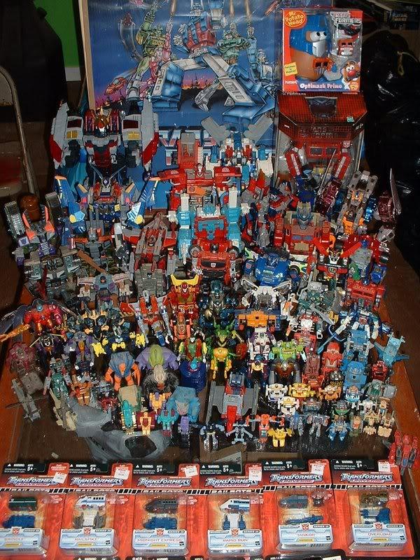 sell your transformers collection