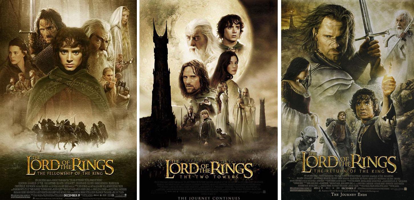 lord of the rings movie posters gollum