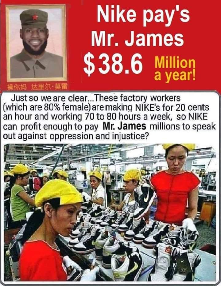 lebron james nike salary