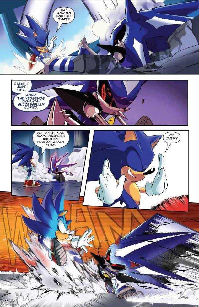 Metal Sonic as Neo Metal Sonic (Sonic the Hedgehog) - IDW Publishing