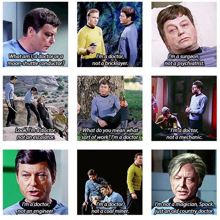 Star Trek: Doctor Leonard McCoy Memes - Geeks + Gamers