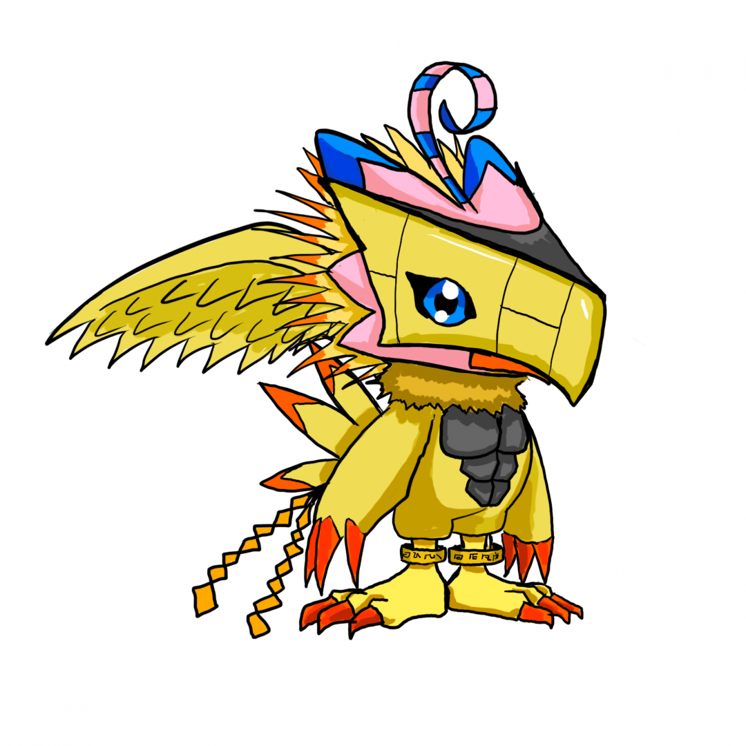 biyomon phoenixmon halloween