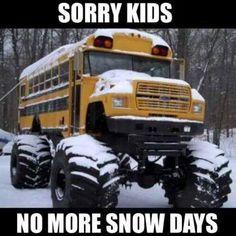 snow day teacher meme